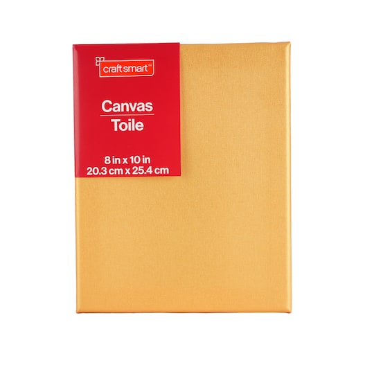 Metallic Gold Canvas by Craft Smart